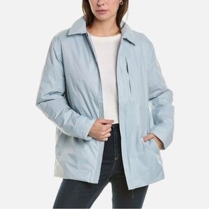NWT Rains Fuse Overshirt Sky Blue Raincoat Jacket Size Medium